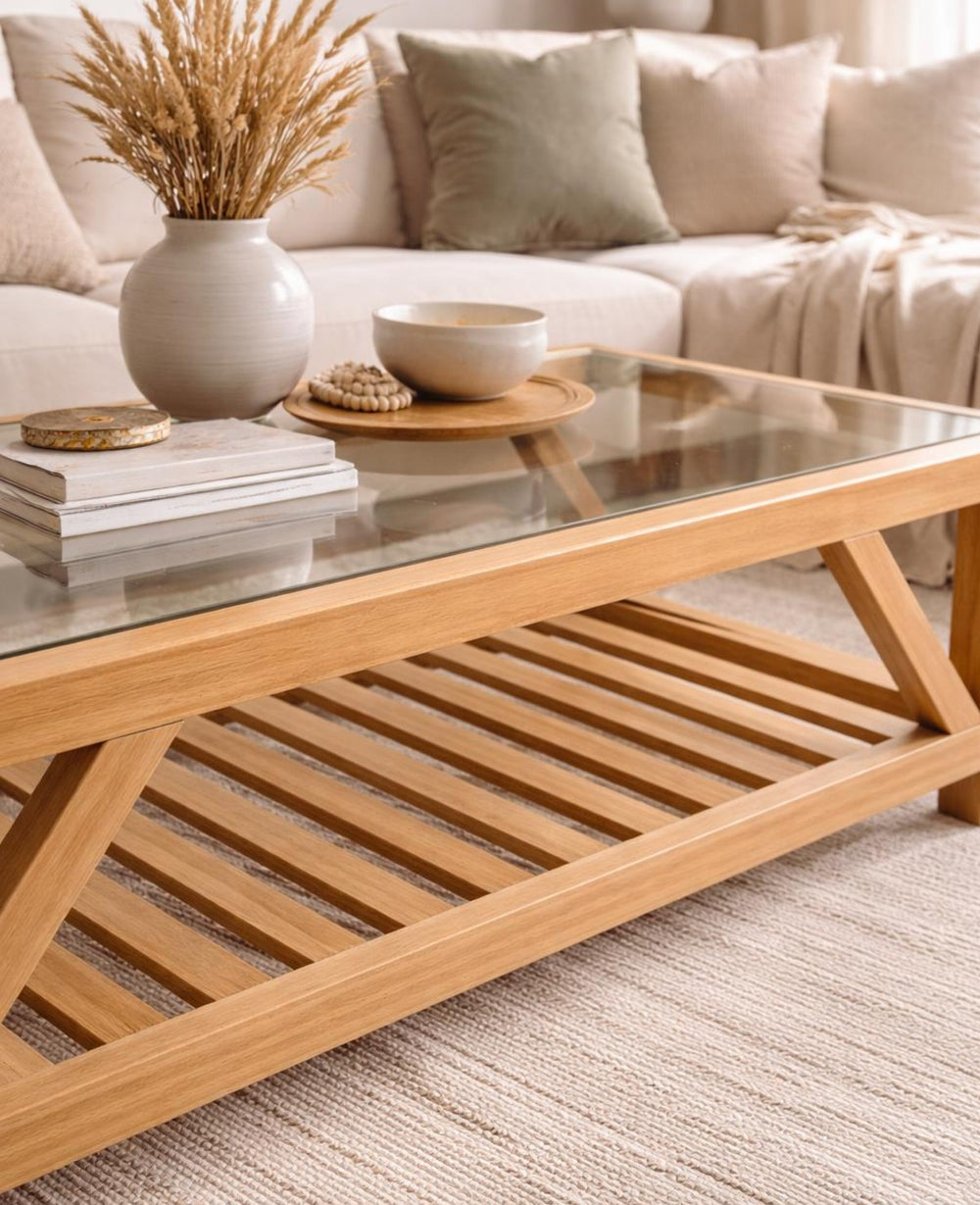 שולחן עץ דפנה