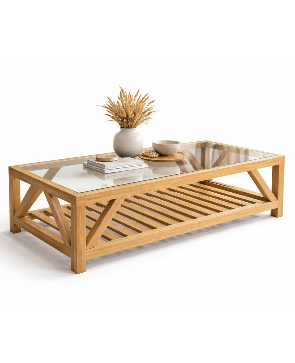 שולחן עץ דפנה