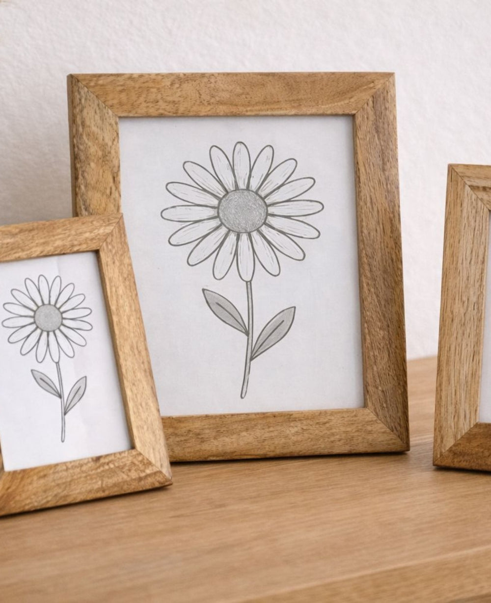 מסגרת תמונה עץ מלא