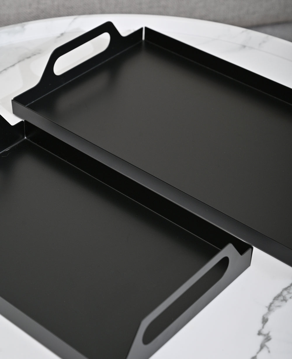 סט מגשי מתכת BLACK