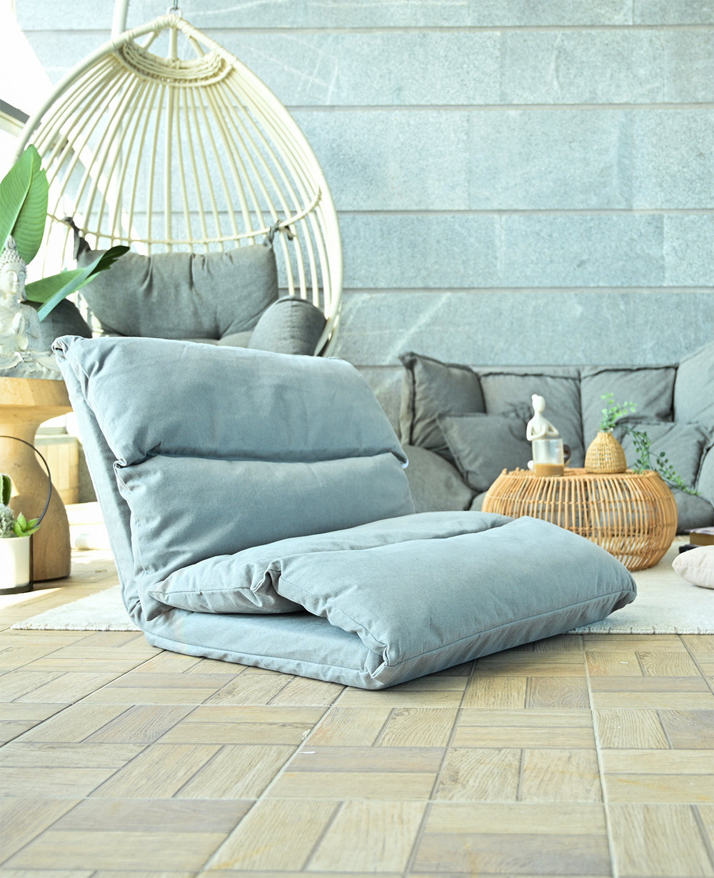 מכירה מוקדמת - Long grey כיסא יפני