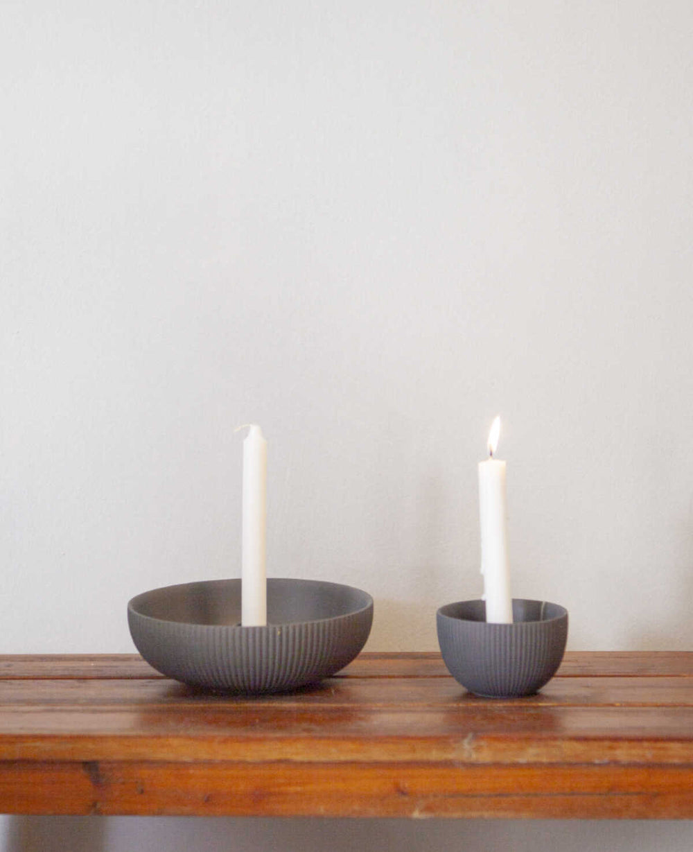 פמוט לנר גריי\וויט