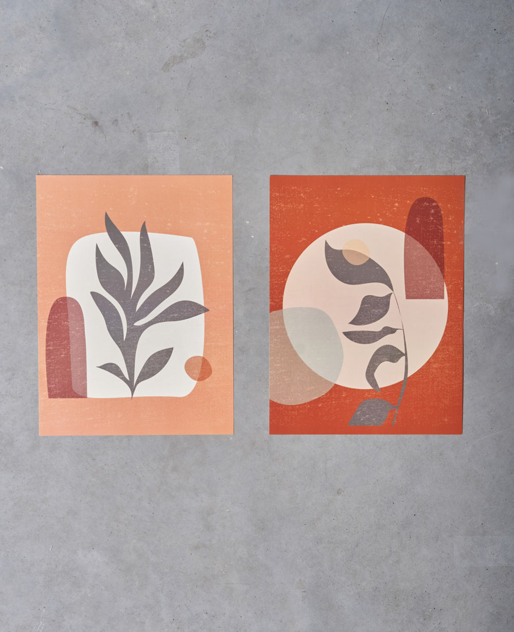 פוסטר נייר בלו מון\רד מון