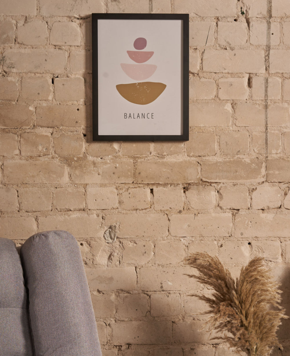 פוסטר נייר זן\פוקוס\באלאנס