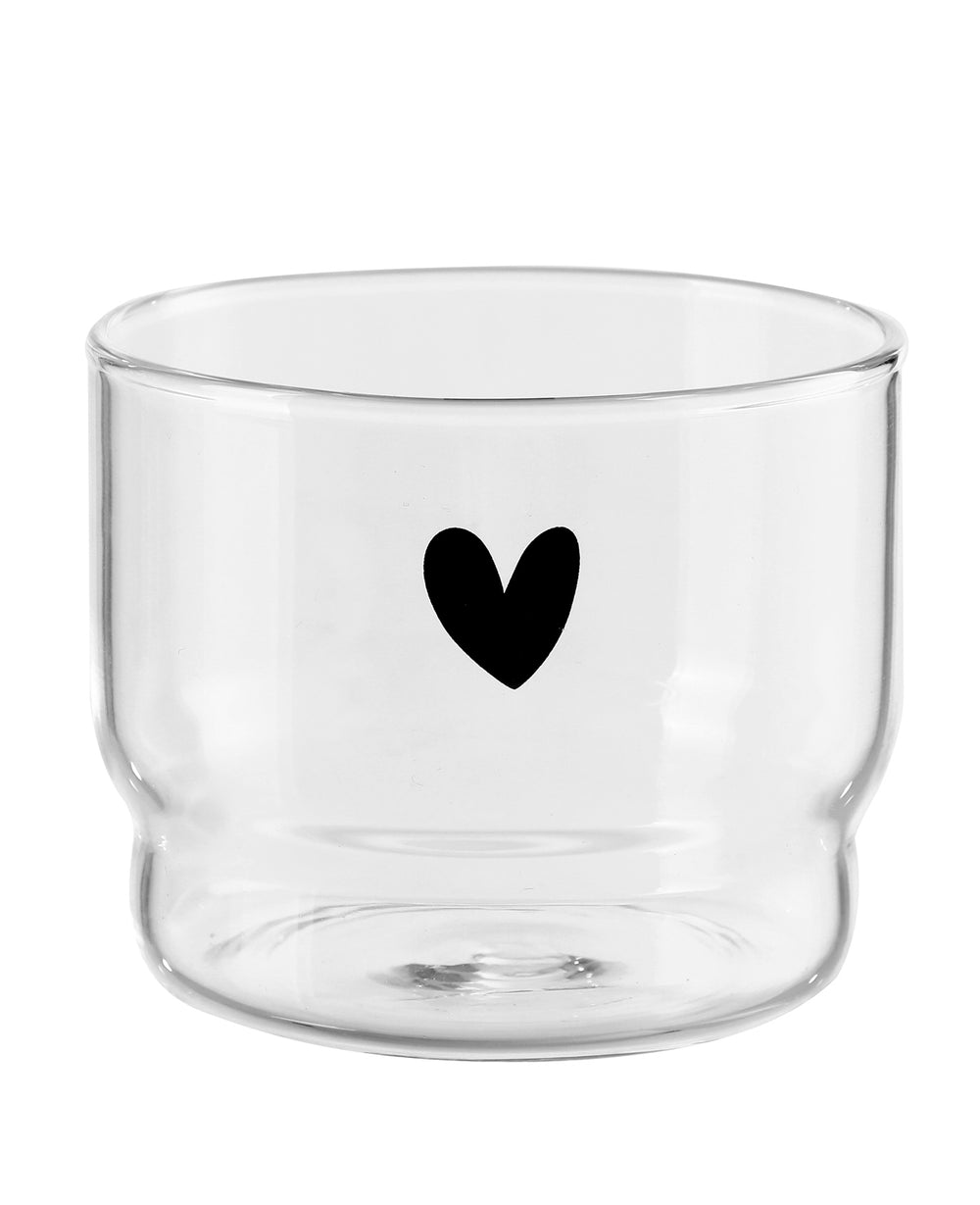 כוס זכוכית סמיילי / קוי