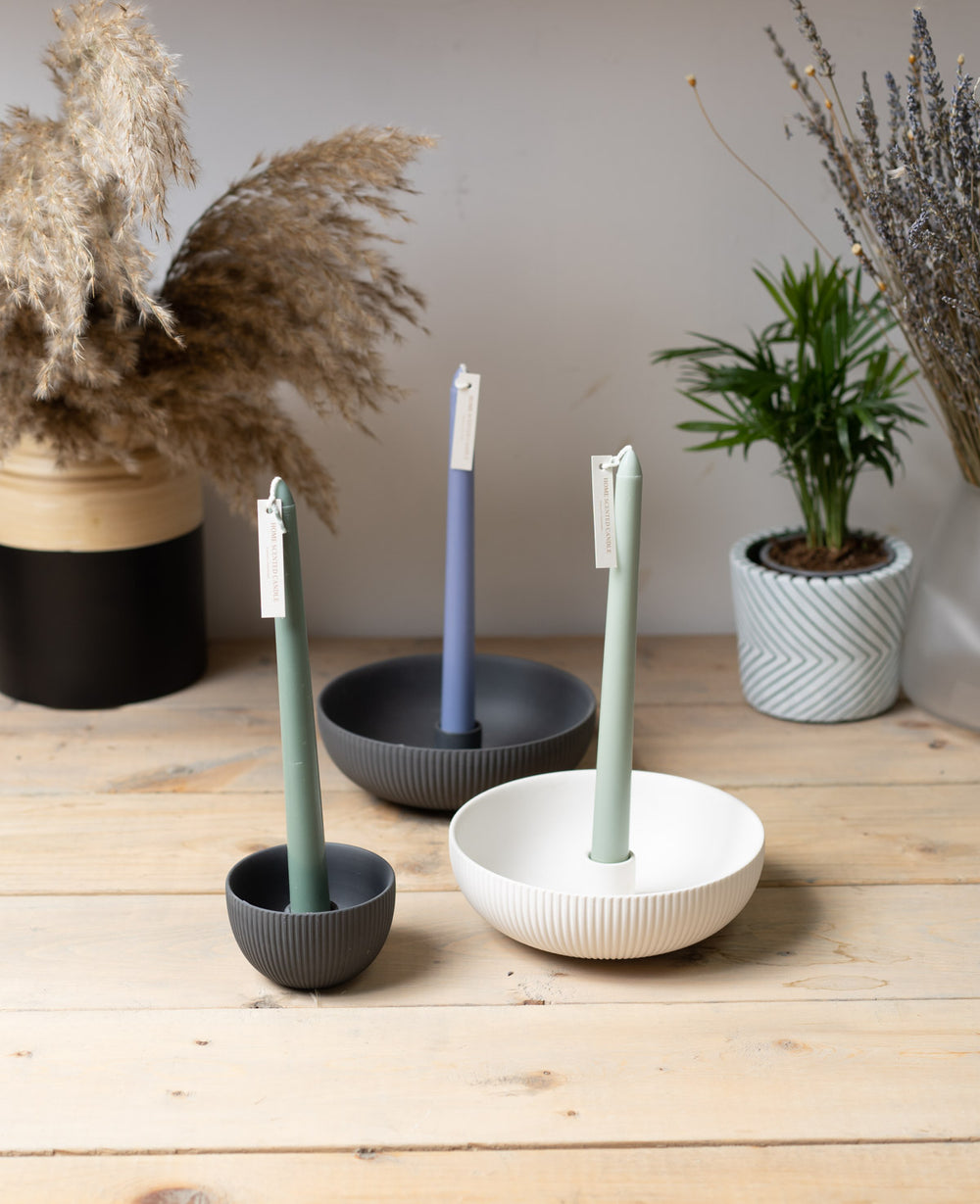 פמוט לנר גריי\וויט