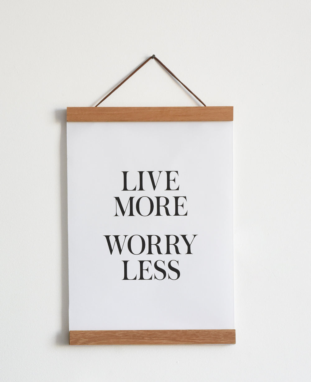 פוסטר קנבס Live