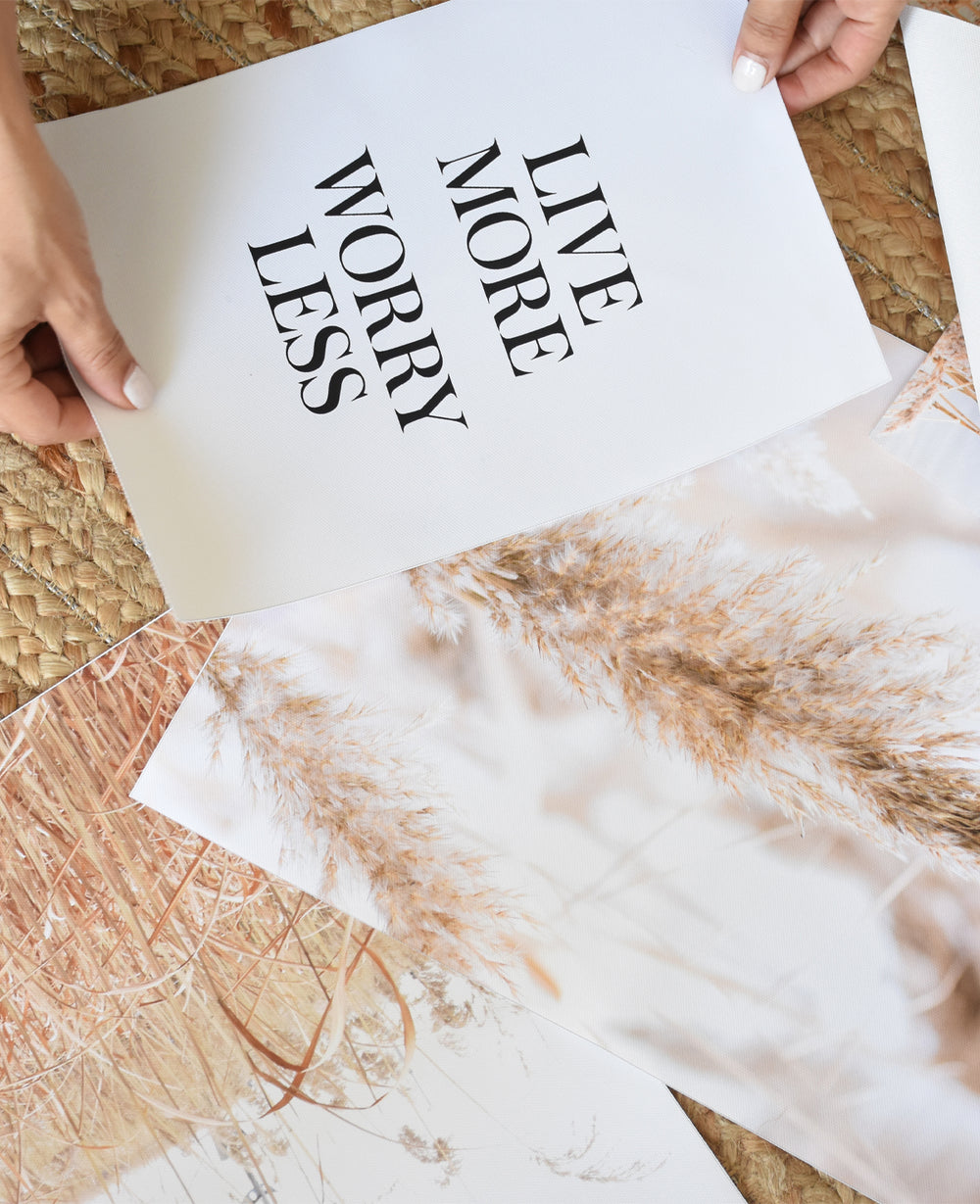 פוסטר קנבס Live