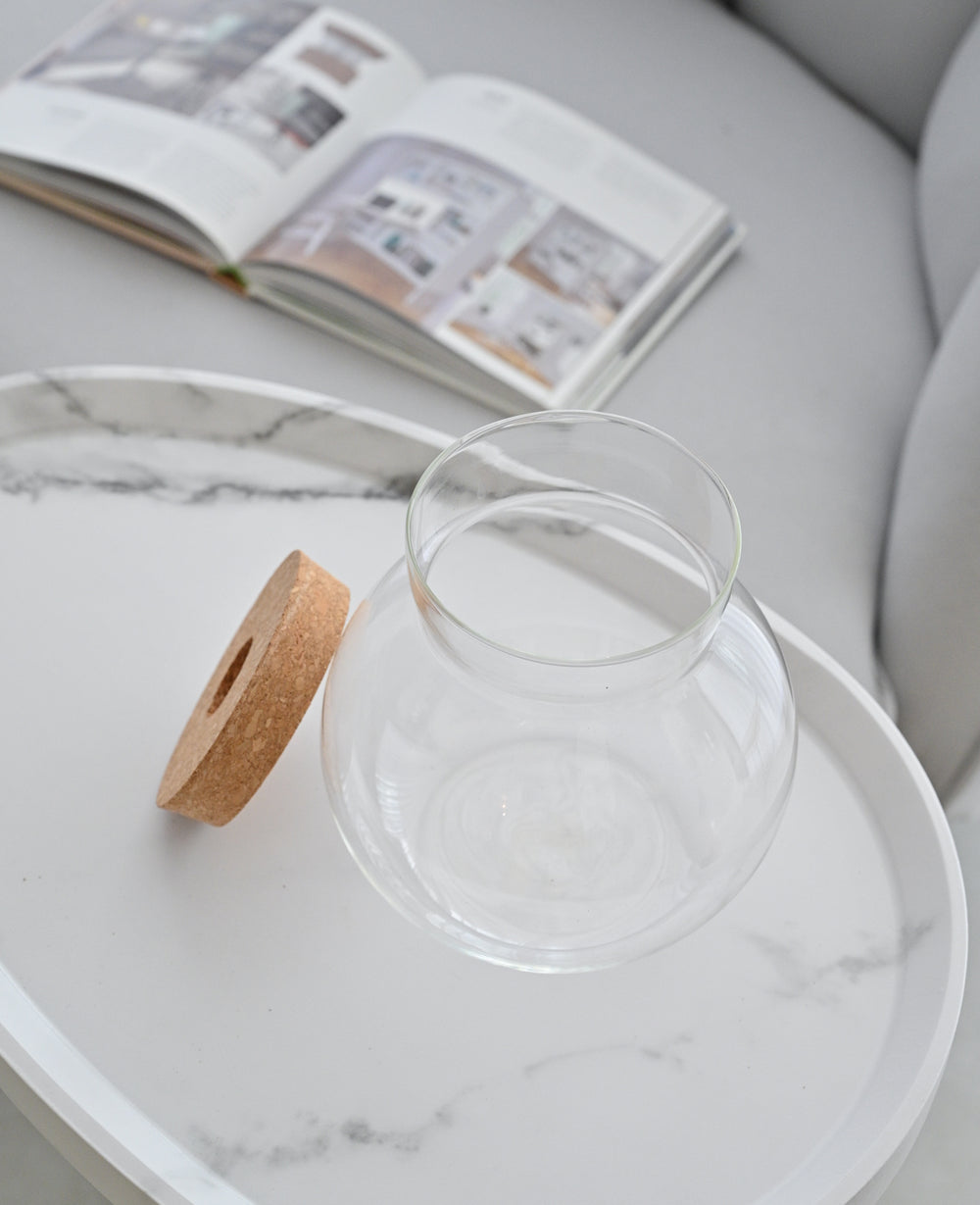 צנצנת זכוכית הידרופונית (B2B)