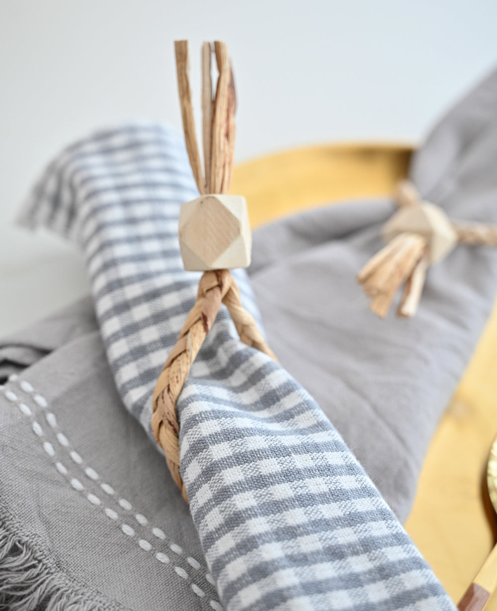 סט חבק חבל למפית