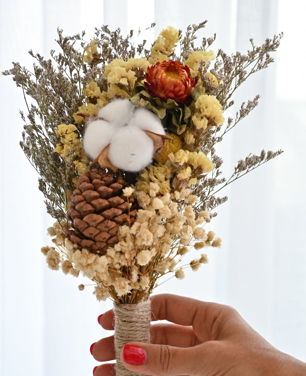 זר פרחים מיובשים (B2B)