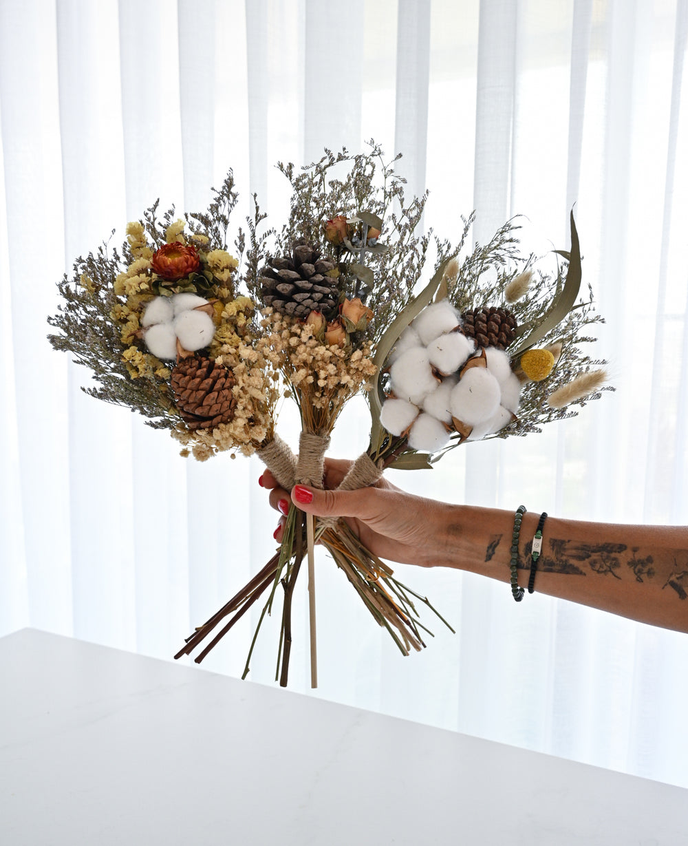 זר פרחים מיובשים (B2B)