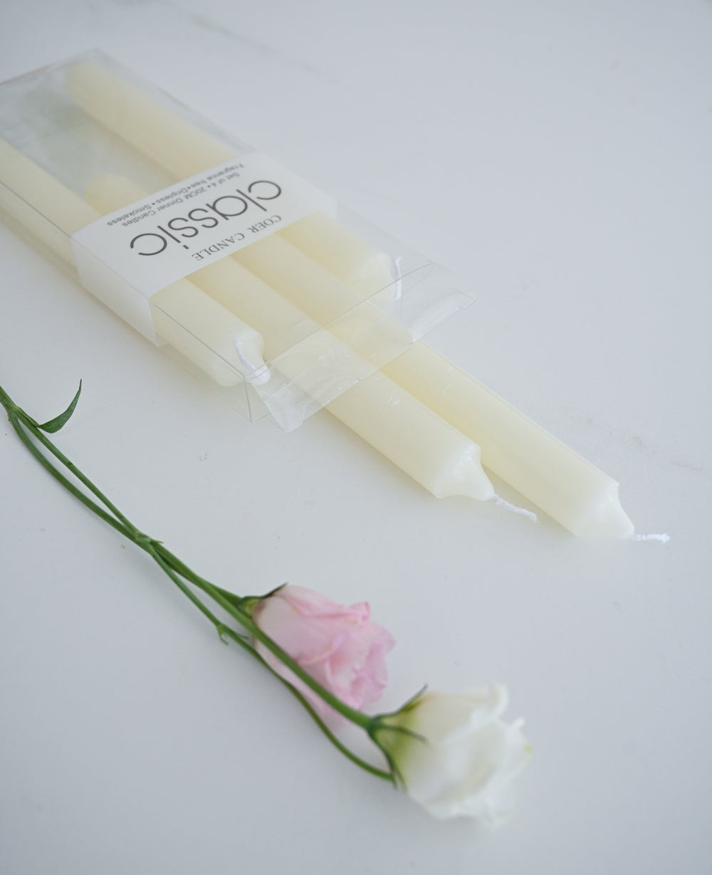 מארז נרות לבנים - מכירה מוקדמת