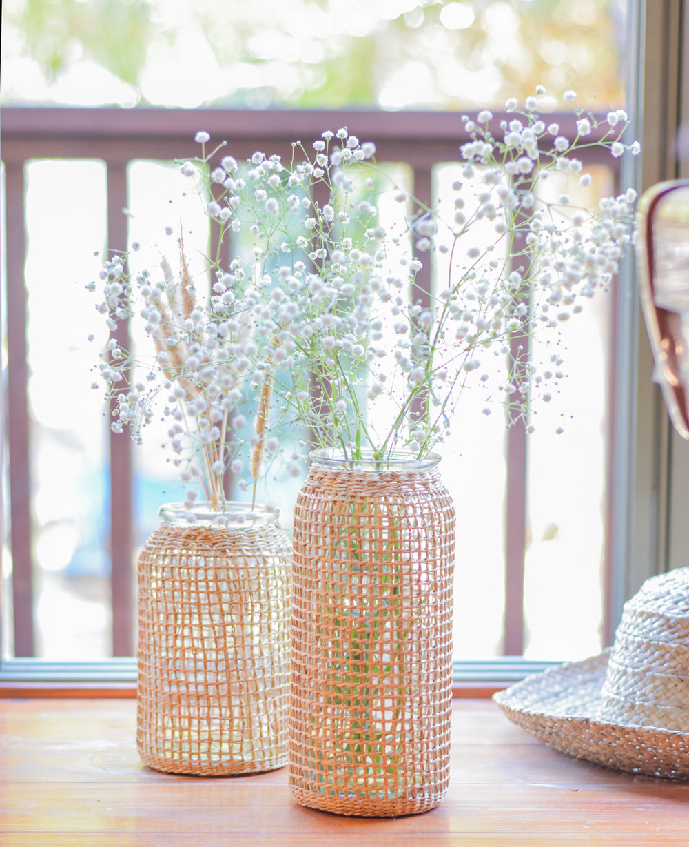 אגרטל זכוכית פאלם (B2B)